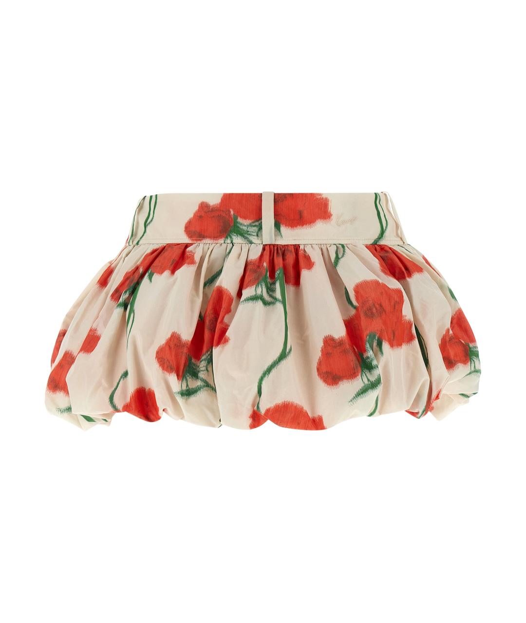 KENZO Мульти полиэстеровая юбка мини, фото 2