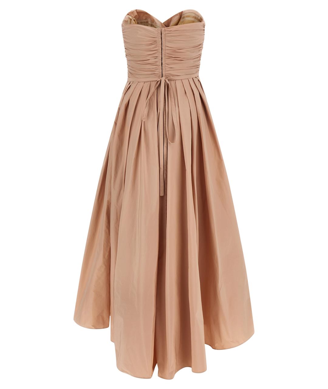 PINKO Розовое полиэстеровое вечернее платье, фото 2