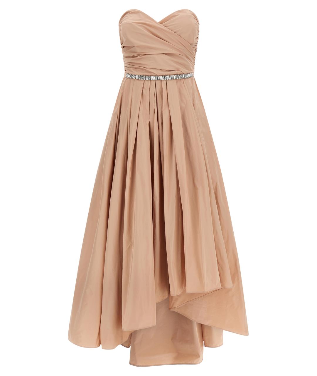 PINKO Розовое полиэстеровое вечернее платье, фото 1