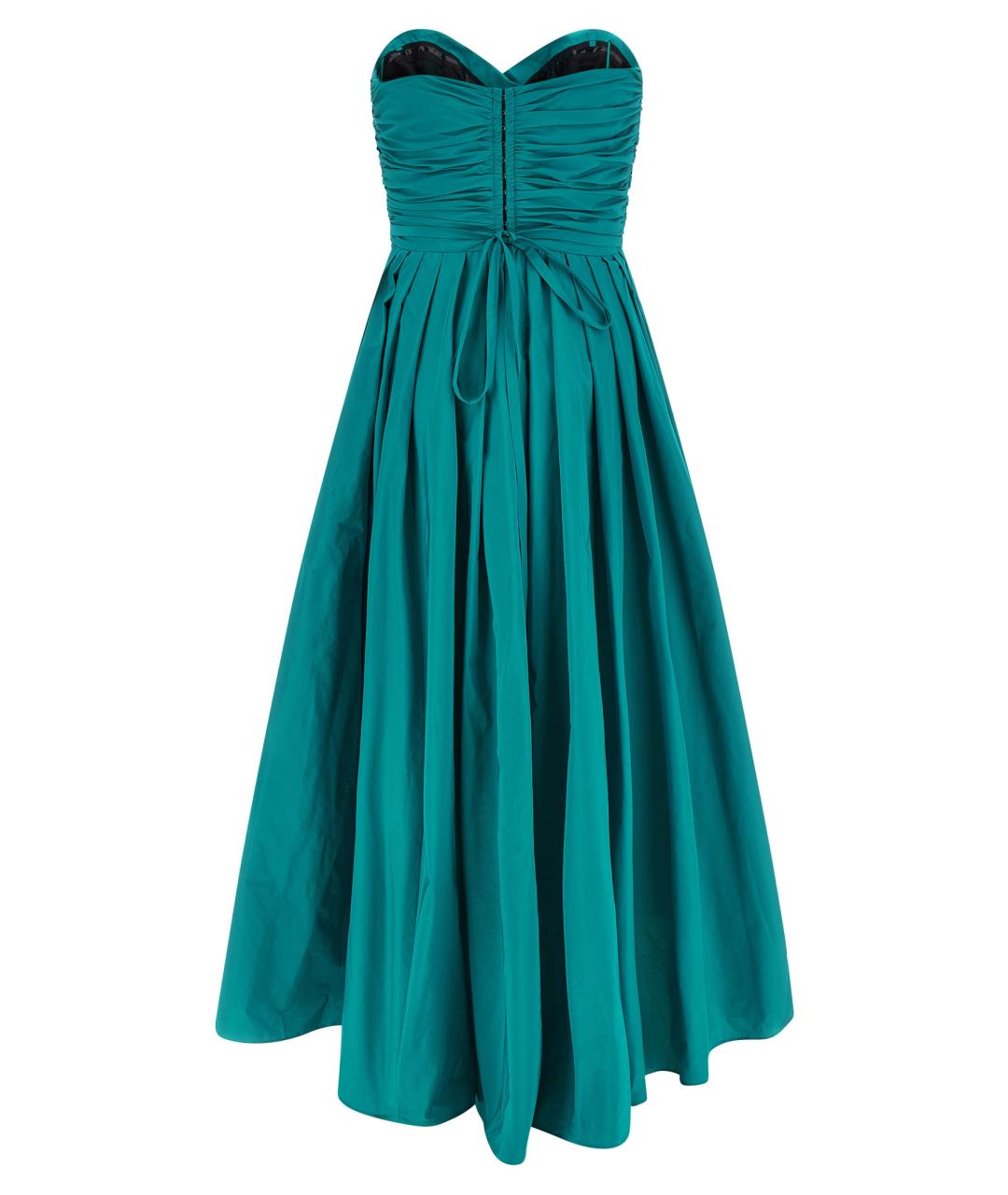 PINKO Зеленые полиэстеровое вечернее платье, фото 2