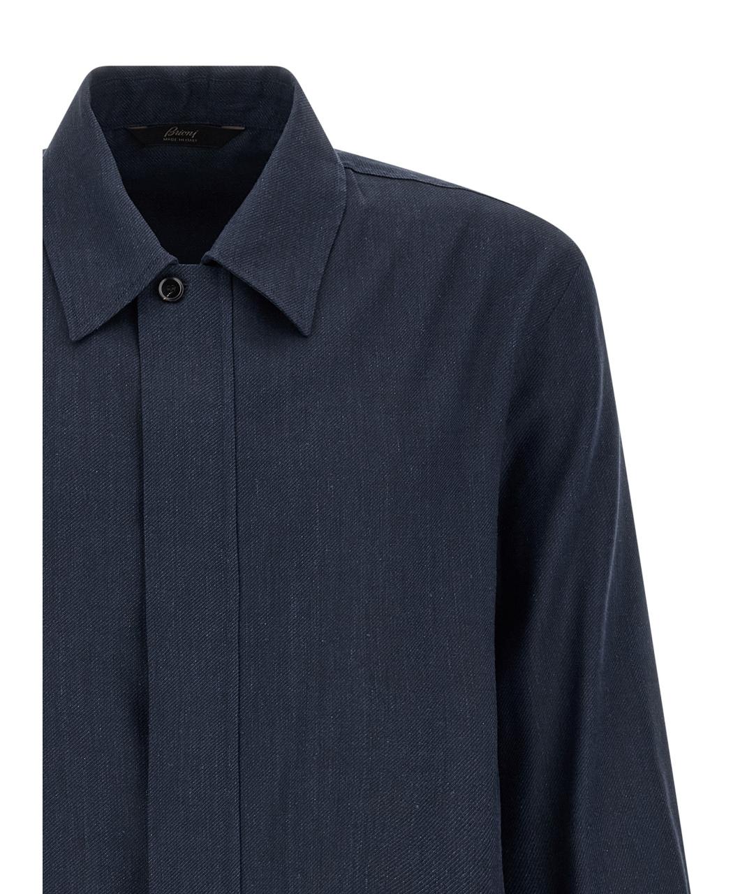 BRIONI Синяя льняная куртка, фото 3