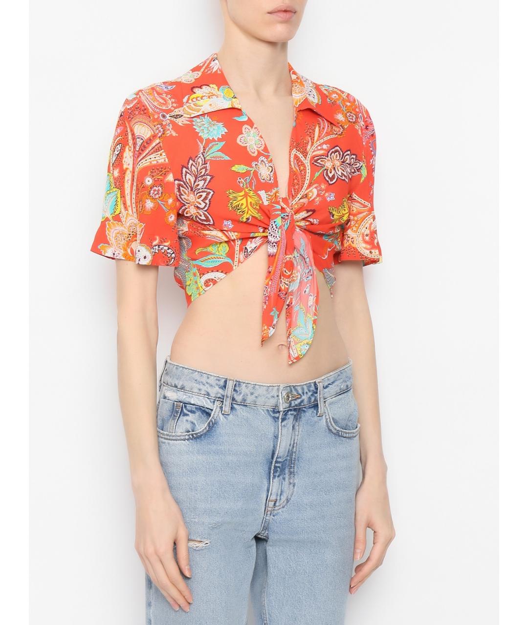 ETRO Мульти вискозная блузы, фото 2