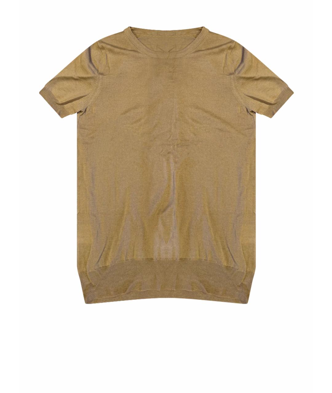 GUCCI Коричневый шерстяной джемпер / свитер, фото 1