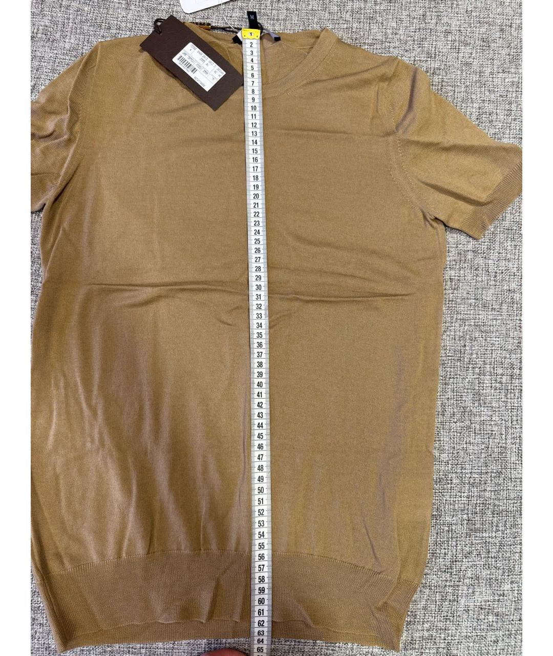 GUCCI Коричневый шерстяной джемпер / свитер, фото 8