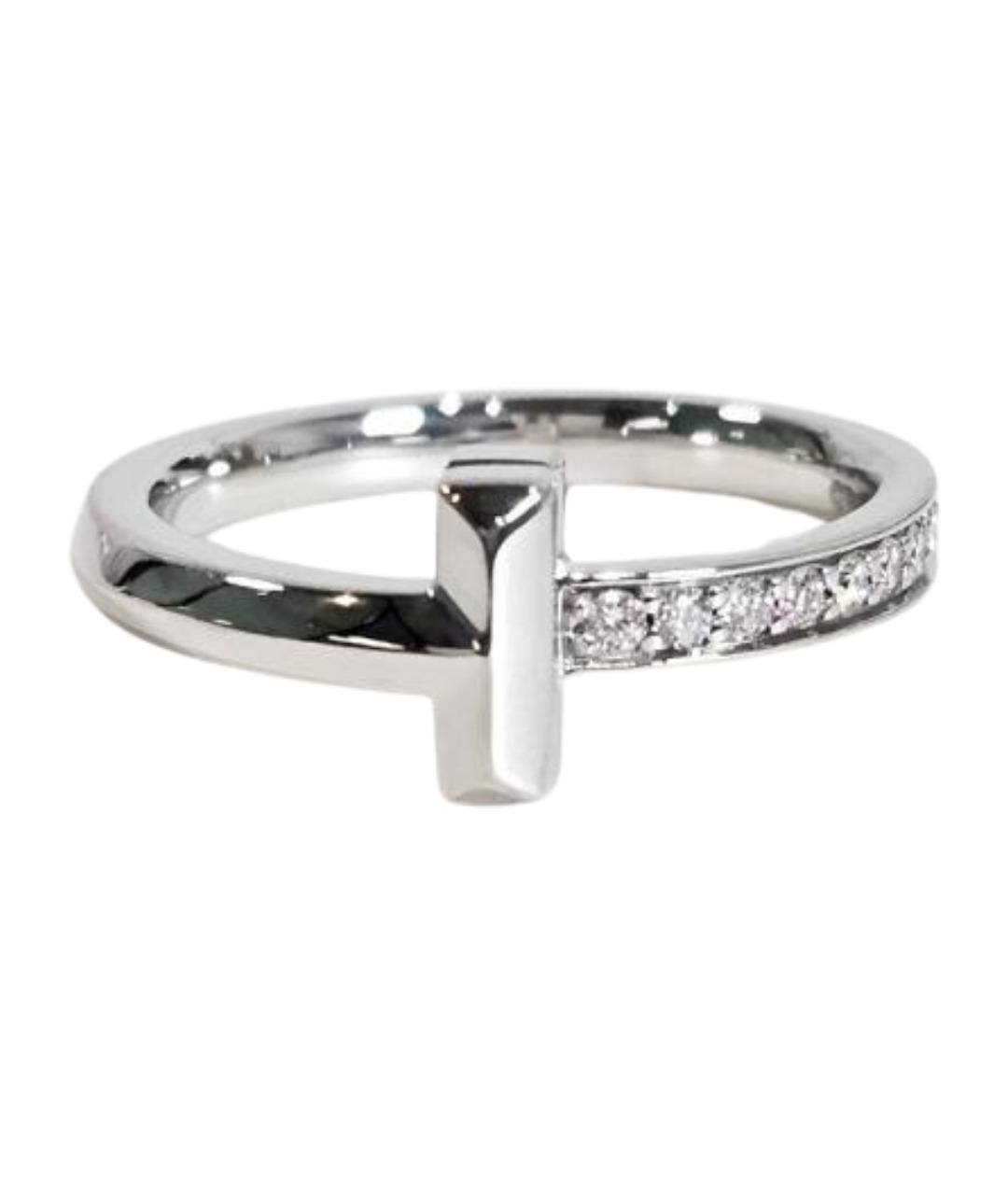 TIFFANY&CO Серебряное кольцо из белого золота, фото 1