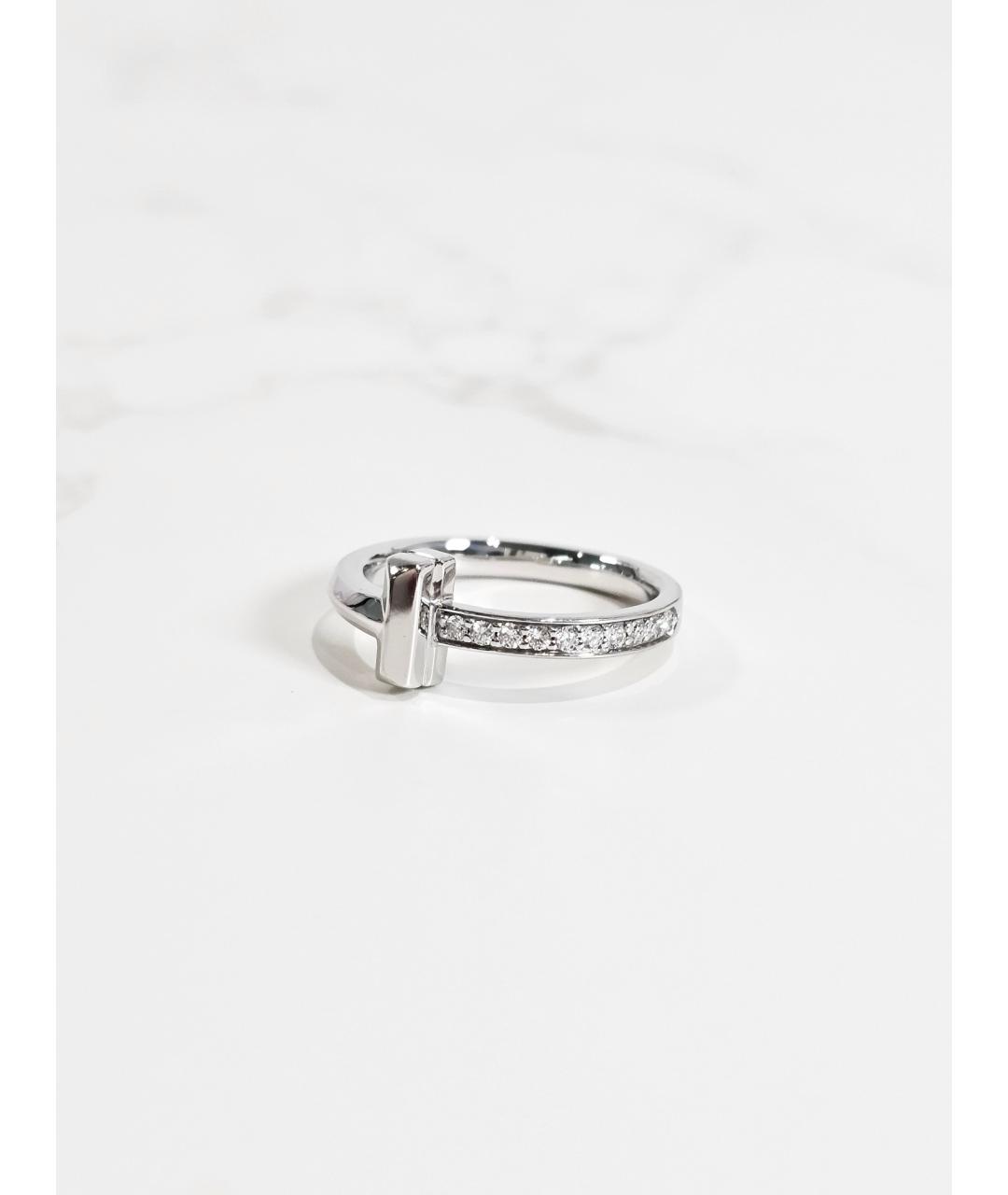 TIFFANY&CO Серебряное кольцо из белого золота, фото 2