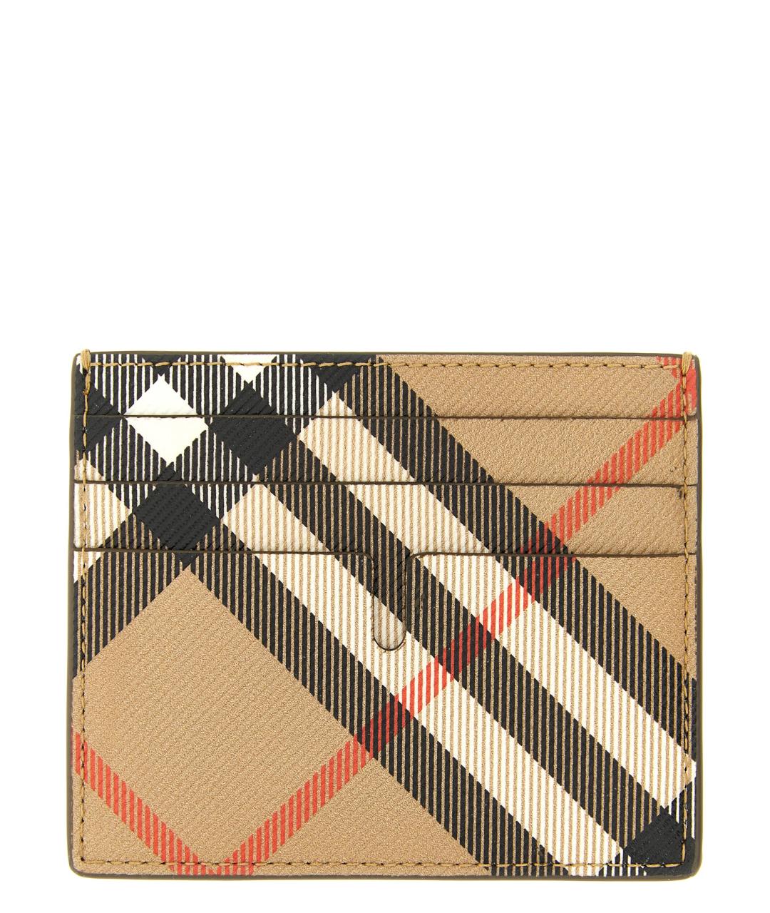 BURBERRY Бежевый кардхолдер, фото 1