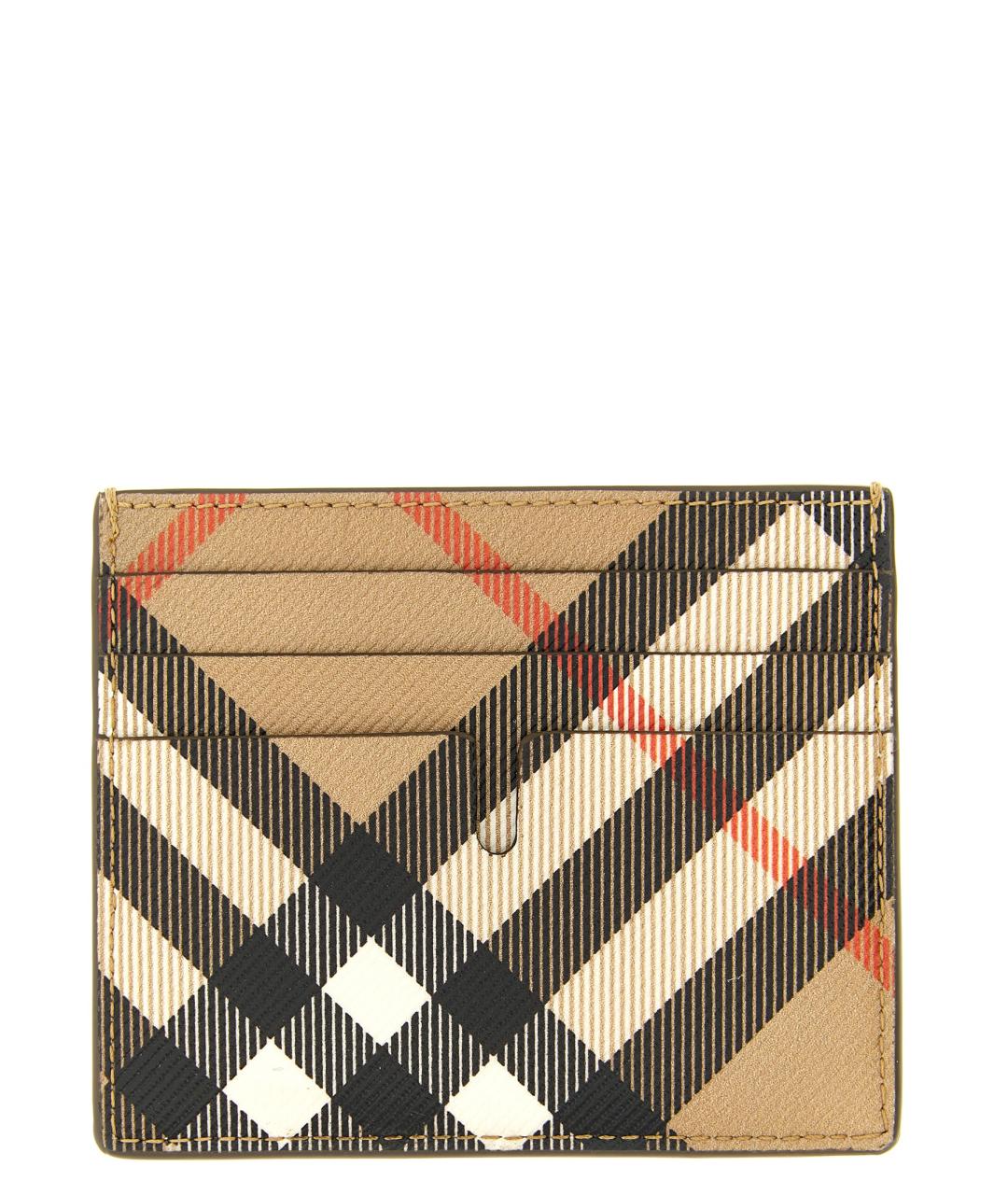 BURBERRY Бежевый кардхолдер, фото 2