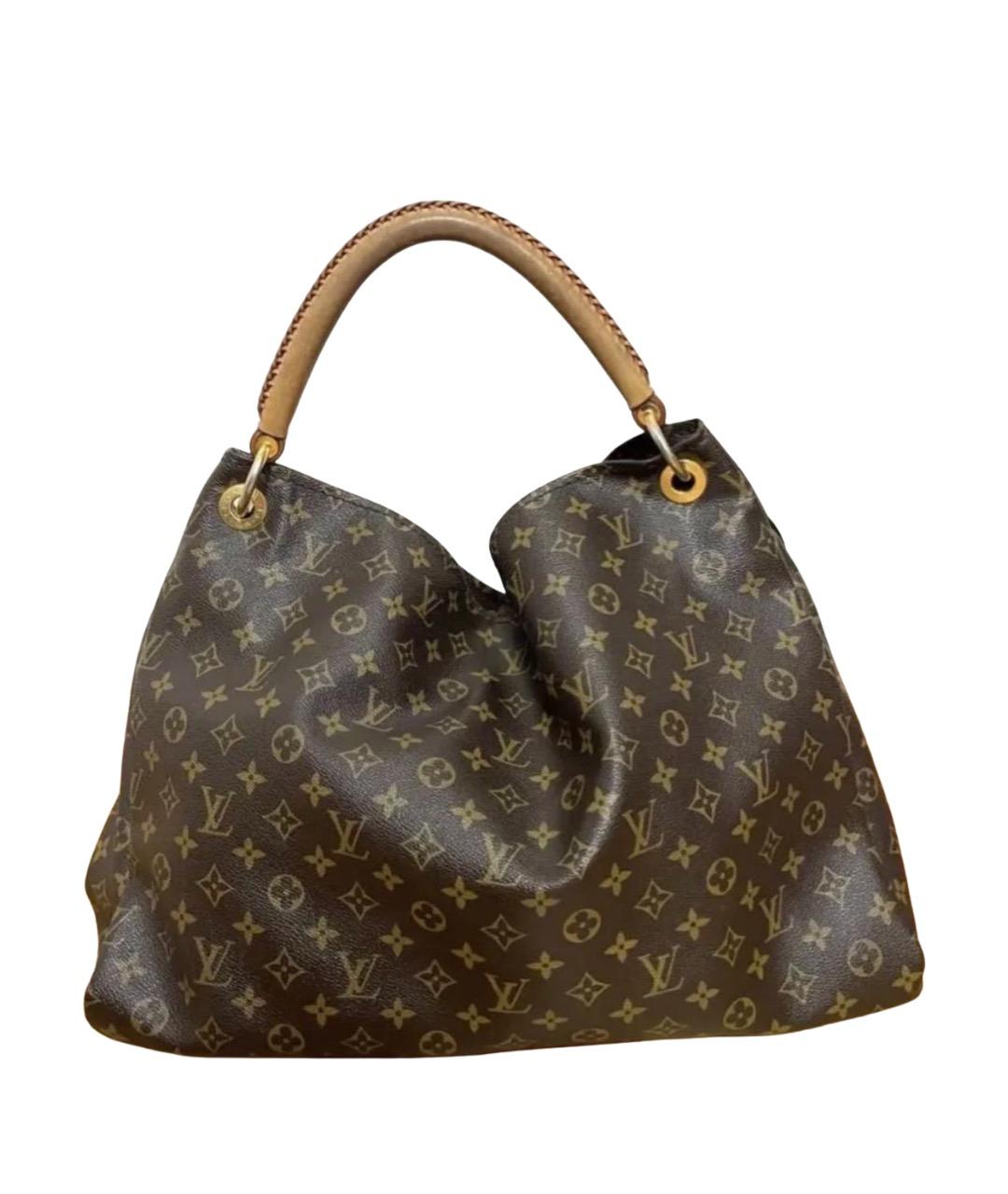 LOUIS VUITTON Коричневая сумка тоут, фото 1