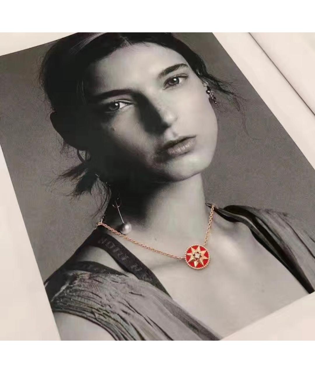 CHRISTIAN DIOR Золотое колье из розового золота, фото 5