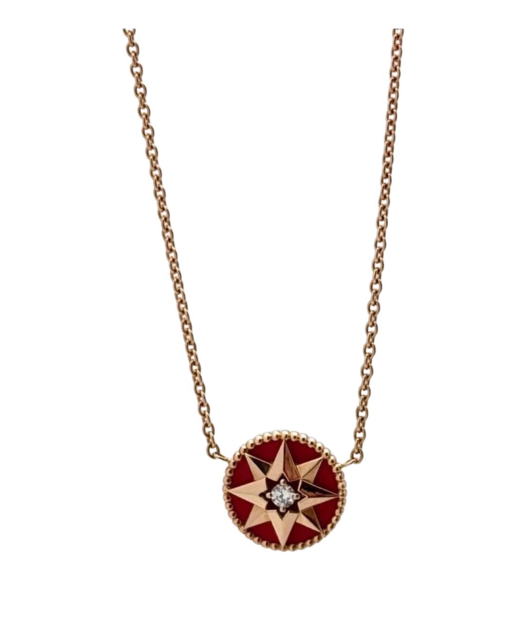 CHRISTIAN DIOR Золотое колье из розового золота, фото 1