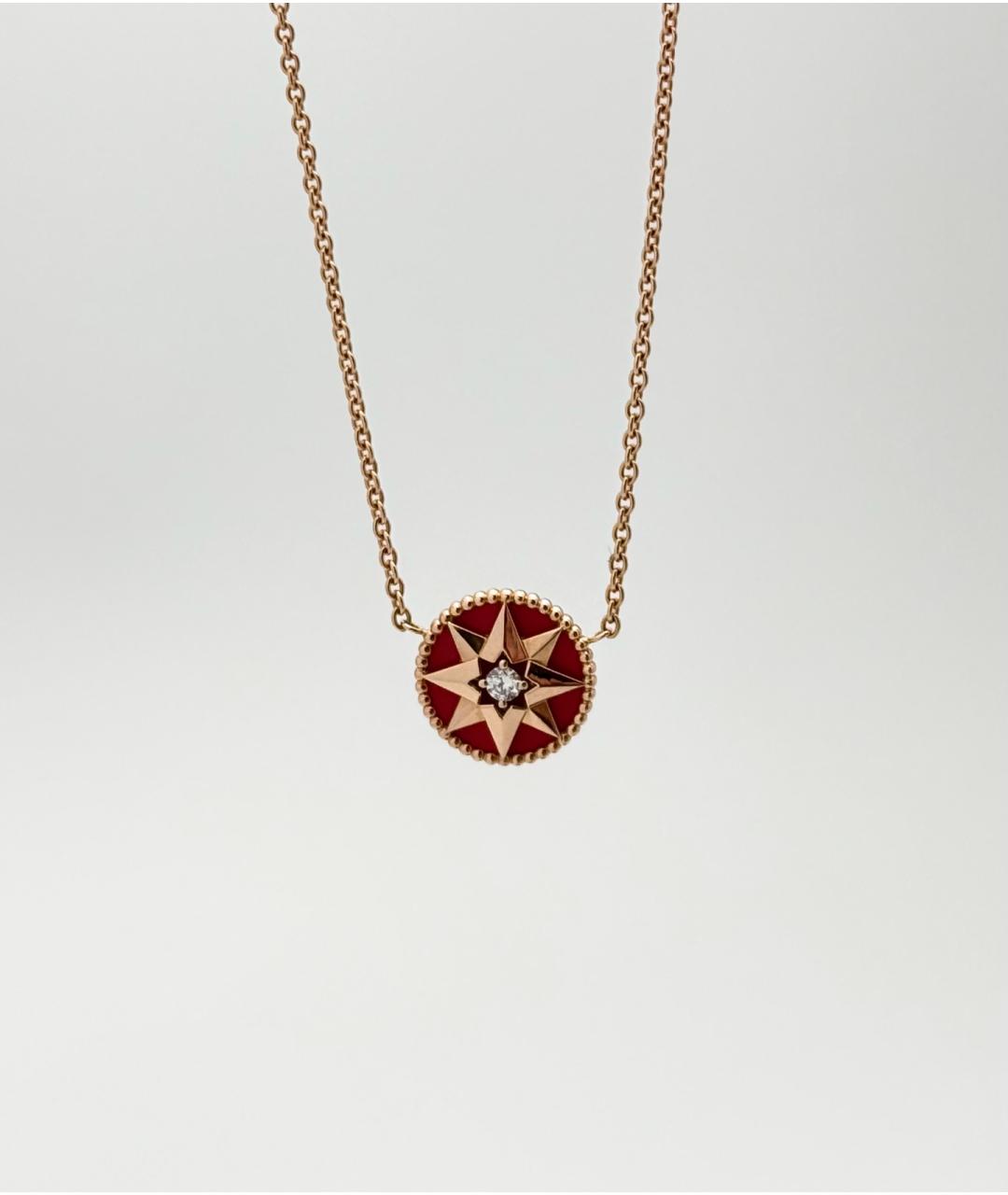 CHRISTIAN DIOR Золотое колье из розового золота, фото 6