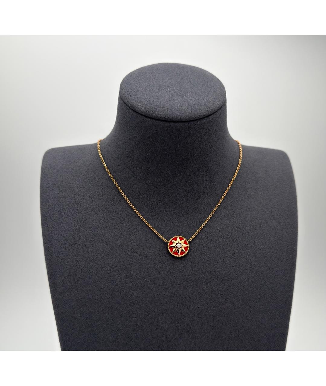 CHRISTIAN DIOR Золотое колье из розового золота, фото 3