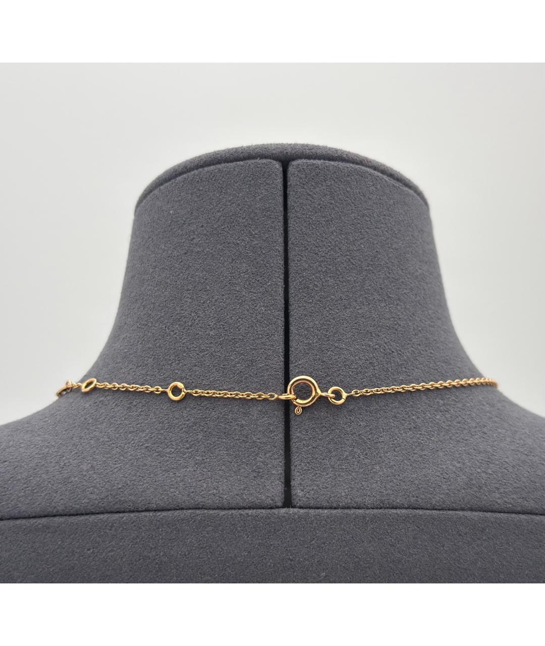 CHRISTIAN DIOR Золотое колье из розового золота, фото 4