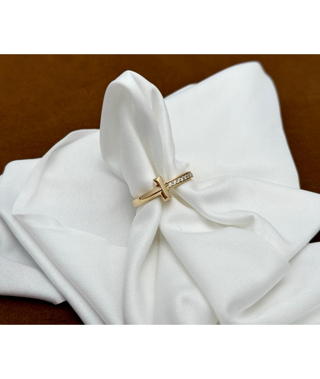 TIFFANY&CO Золотое кольцо из желтого золота, фото 4