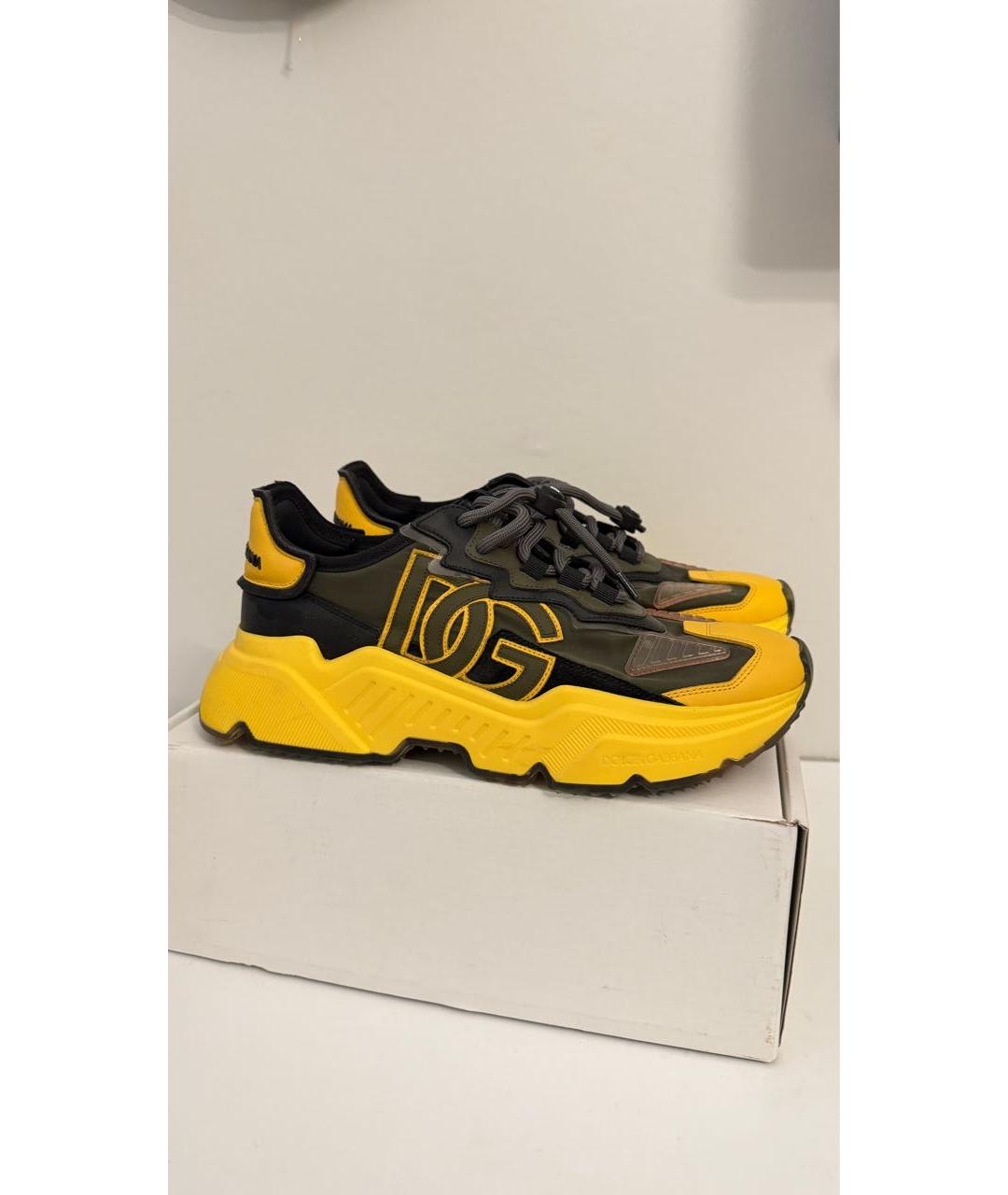 DOLCE&GABBANA Мульти низкие кроссовки / кеды, фото 5