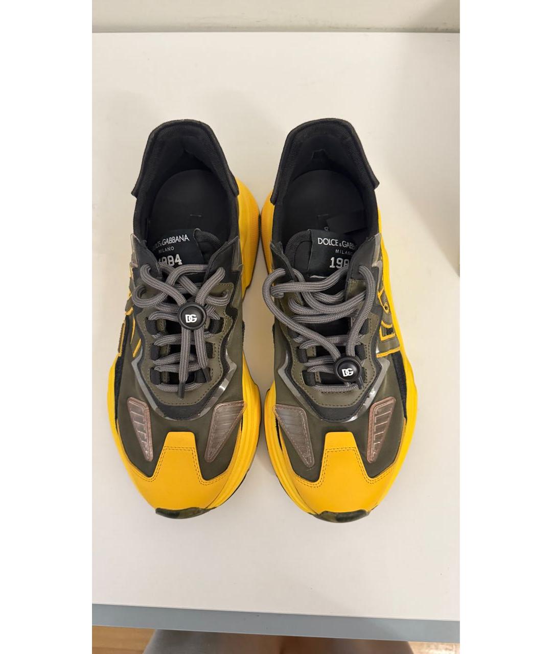 DOLCE&GABBANA Мульти низкие кроссовки / кеды, фото 2