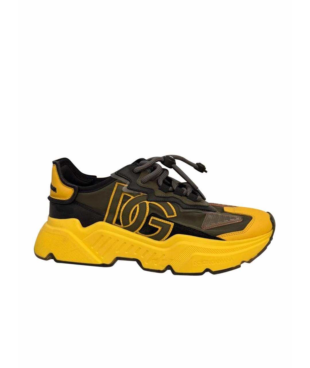 DOLCE&GABBANA Мульти низкие кроссовки / кеды, фото 1