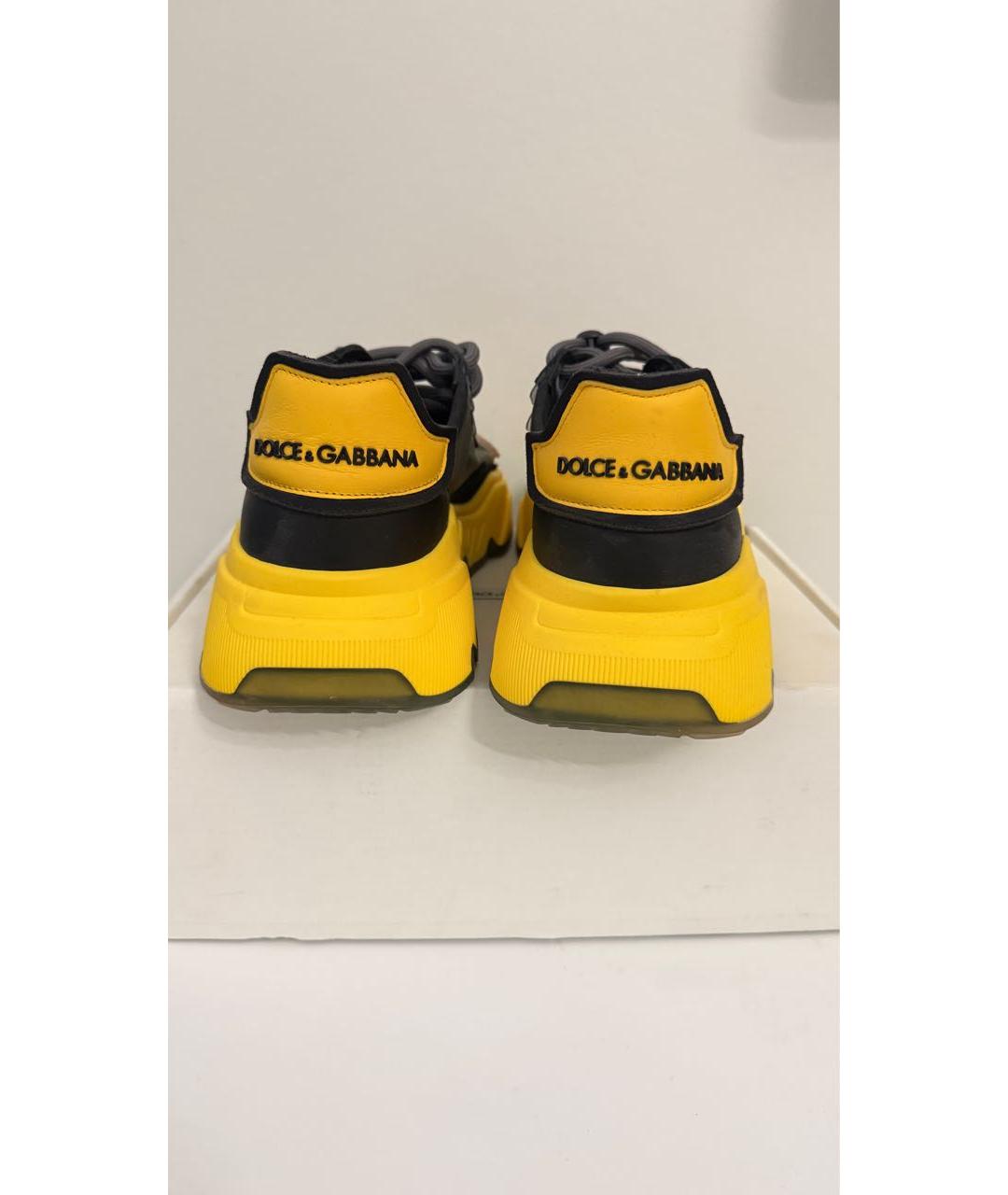 DOLCE&GABBANA Мульти низкие кроссовки / кеды, фото 4