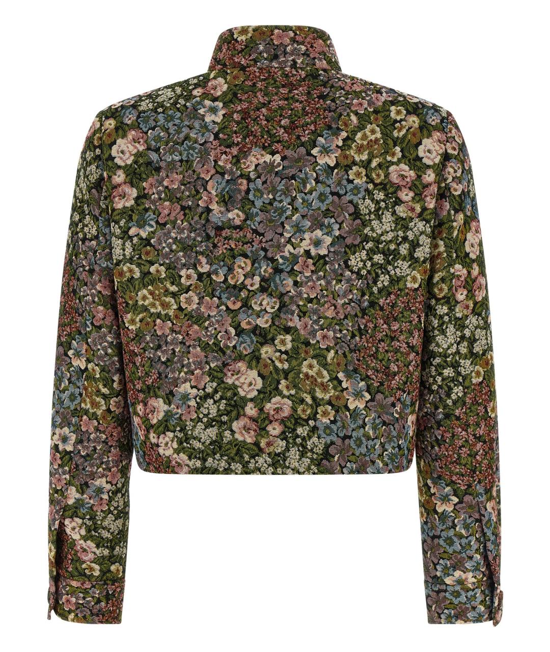 VALENTINO Мульти полиэстеровый жакет/пиджак, фото 2