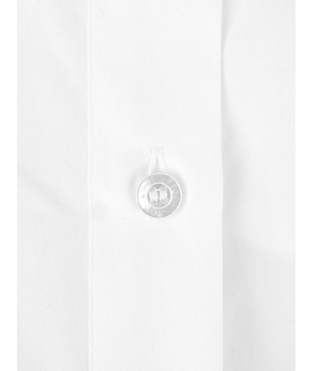 CHRISTIAN DIOR Белая хлопковая блузы, фото 6