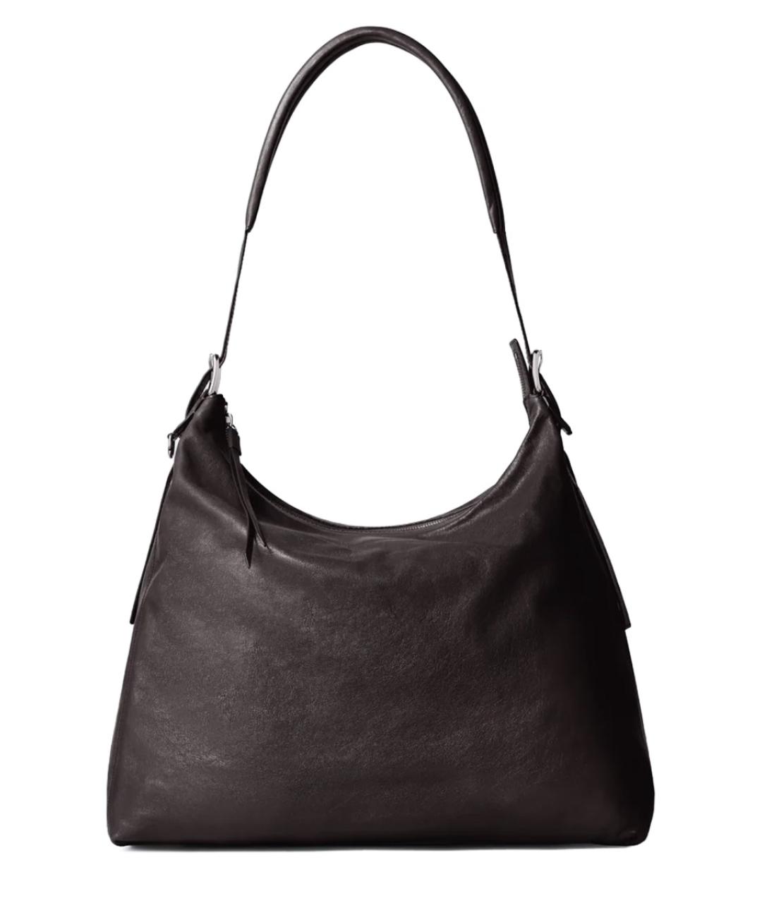 LEMAIRE Коричневая кожаная сумка через плечо, фото 1