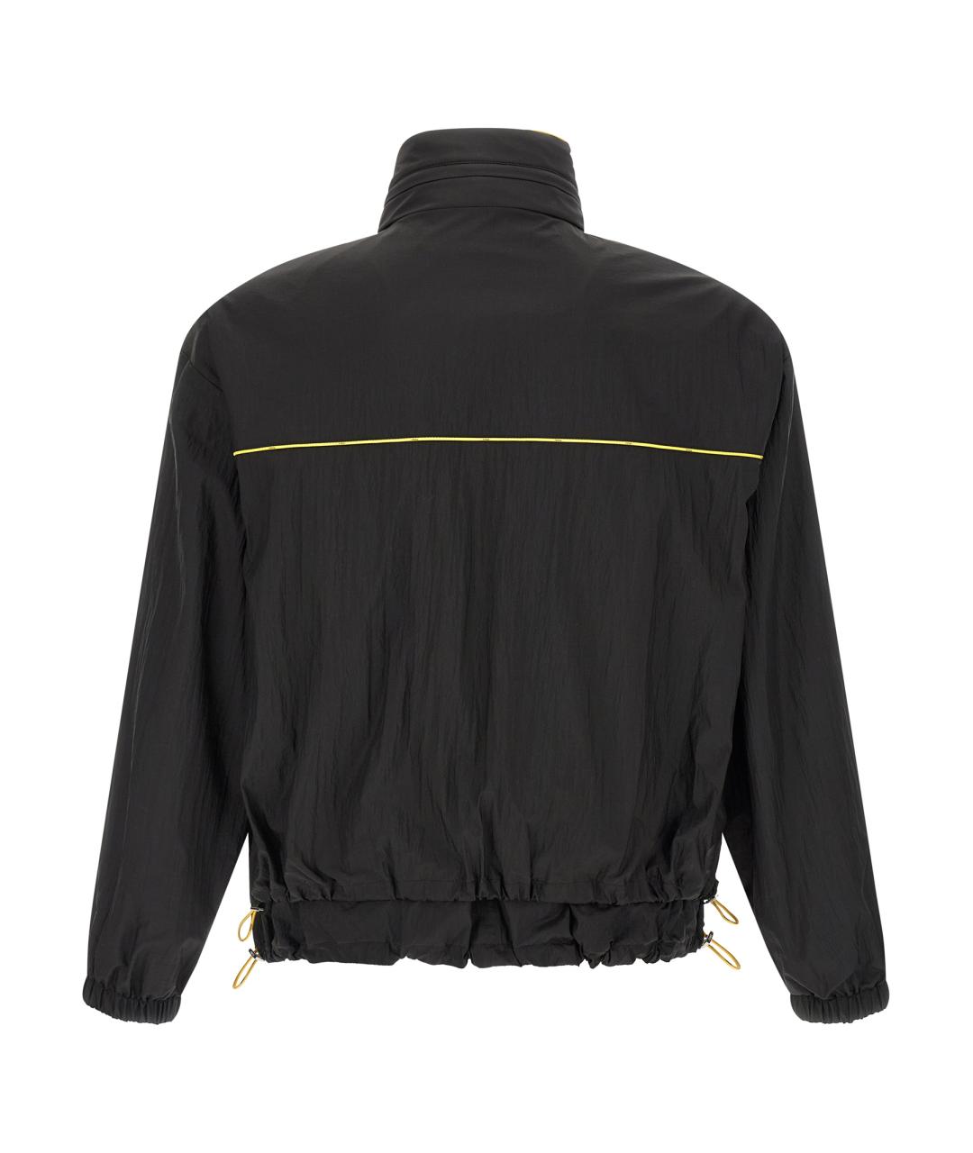 FENDI Черная полиамидовая куртка, фото 3