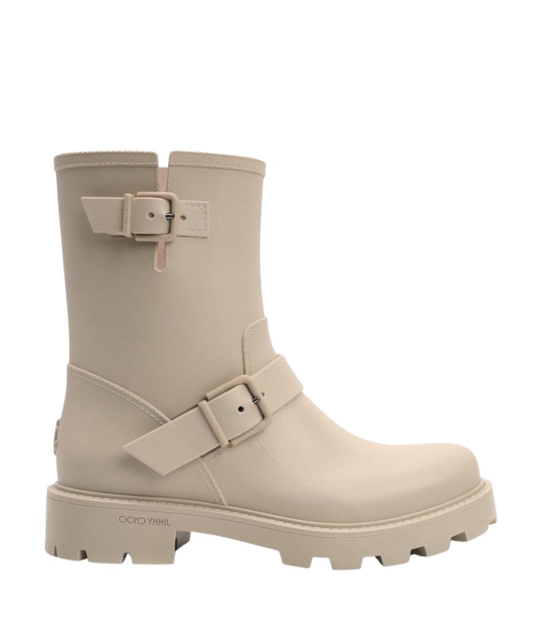 JIMMY CHOO Бежевые полусапоги, фото 1