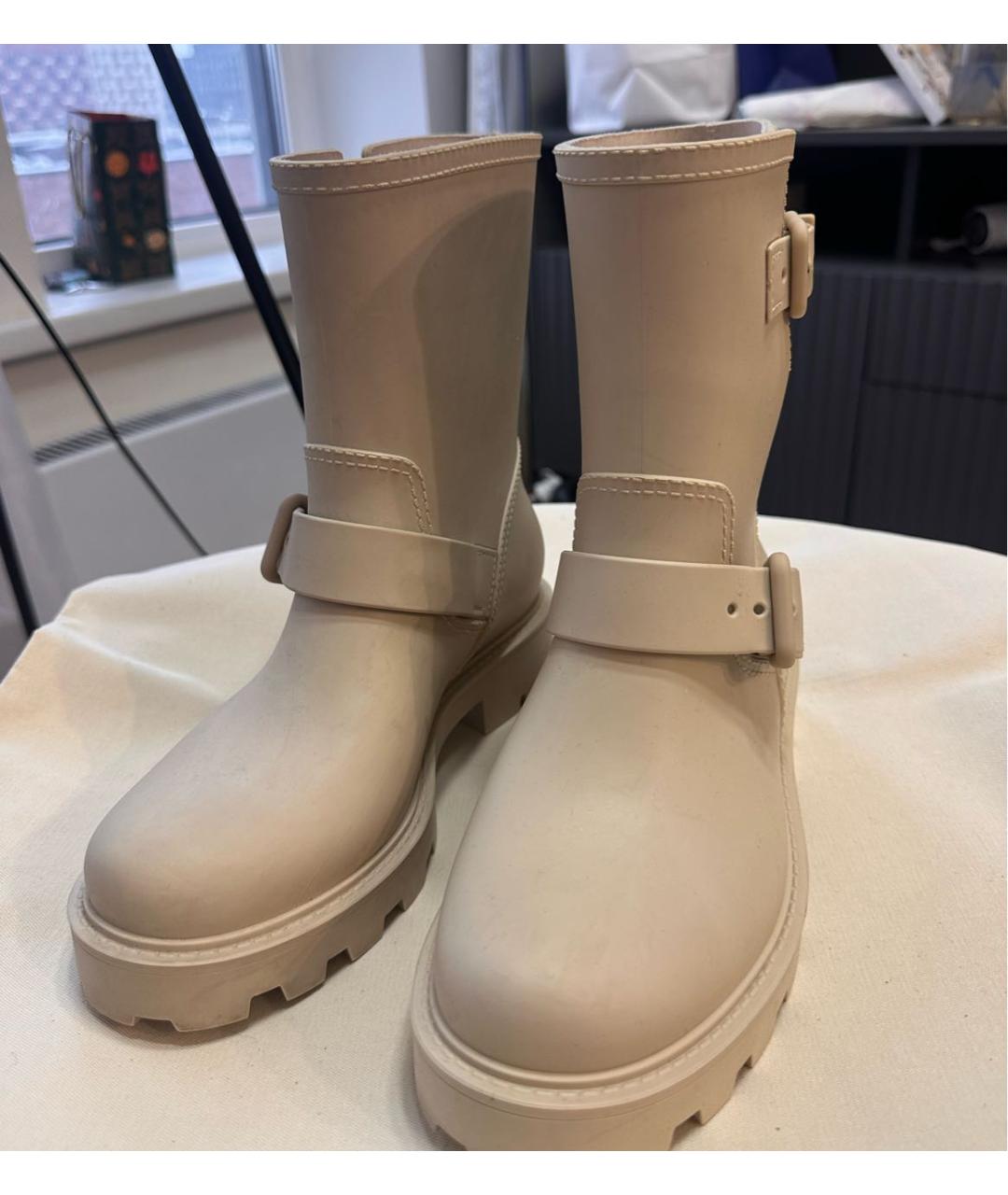 JIMMY CHOO Бежевые полусапоги, фото 3