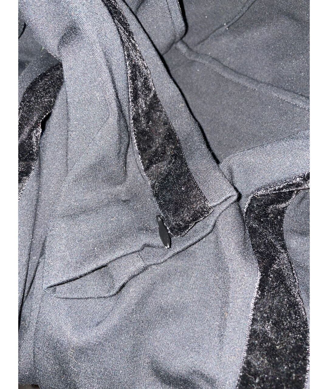 POLO RALPH LAUREN Черные вискозные брюки узкие, фото 4