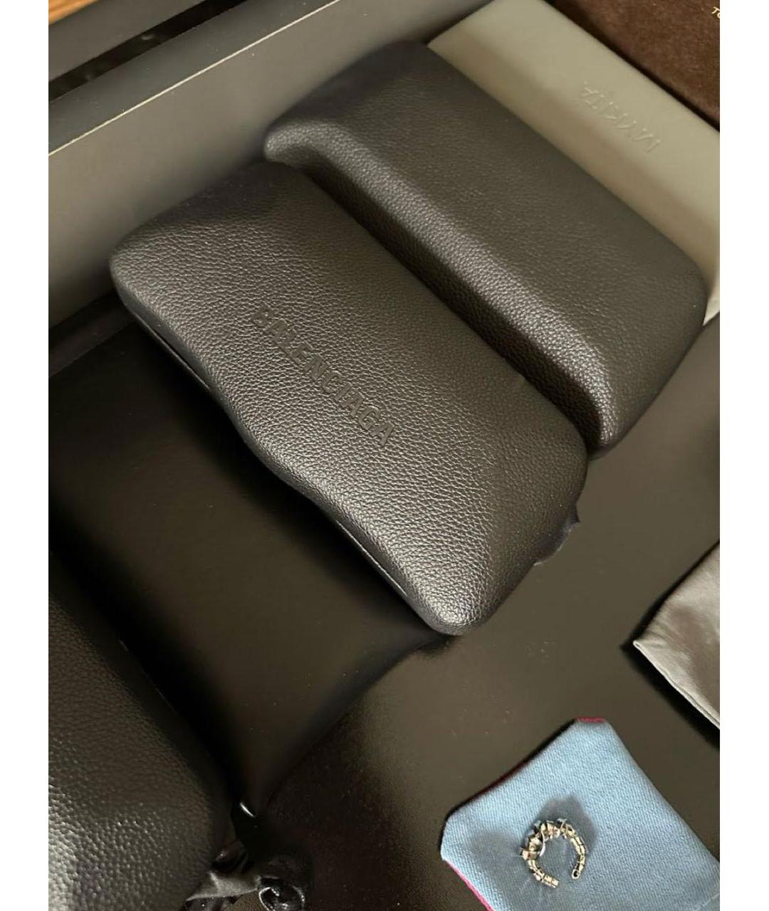 BALENCIAGA Желтые пластиковые солнцезащитные очки, фото 5