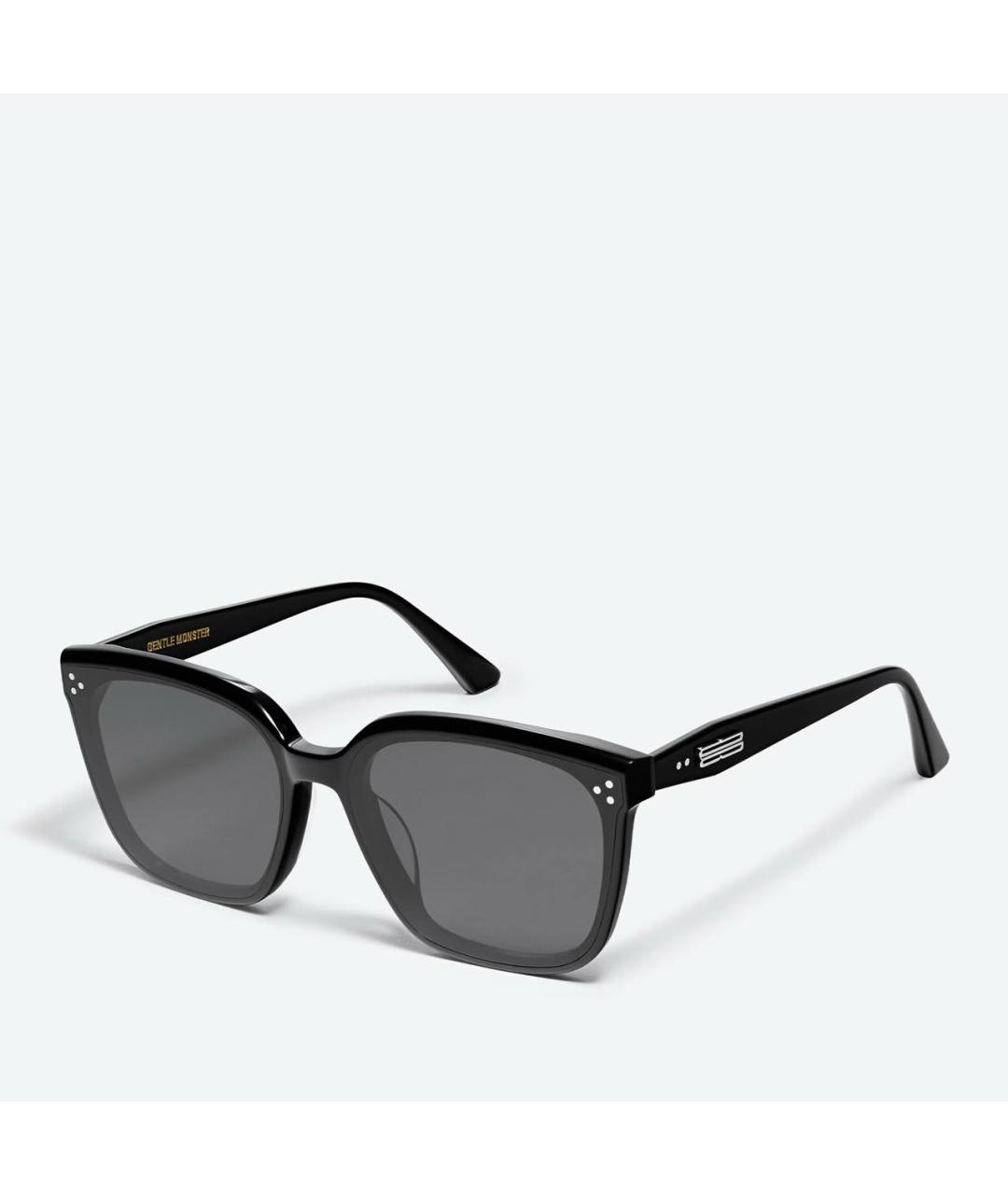 GENTLE MONSTER Черные пластиковые солнцезащитные очки, фото 2