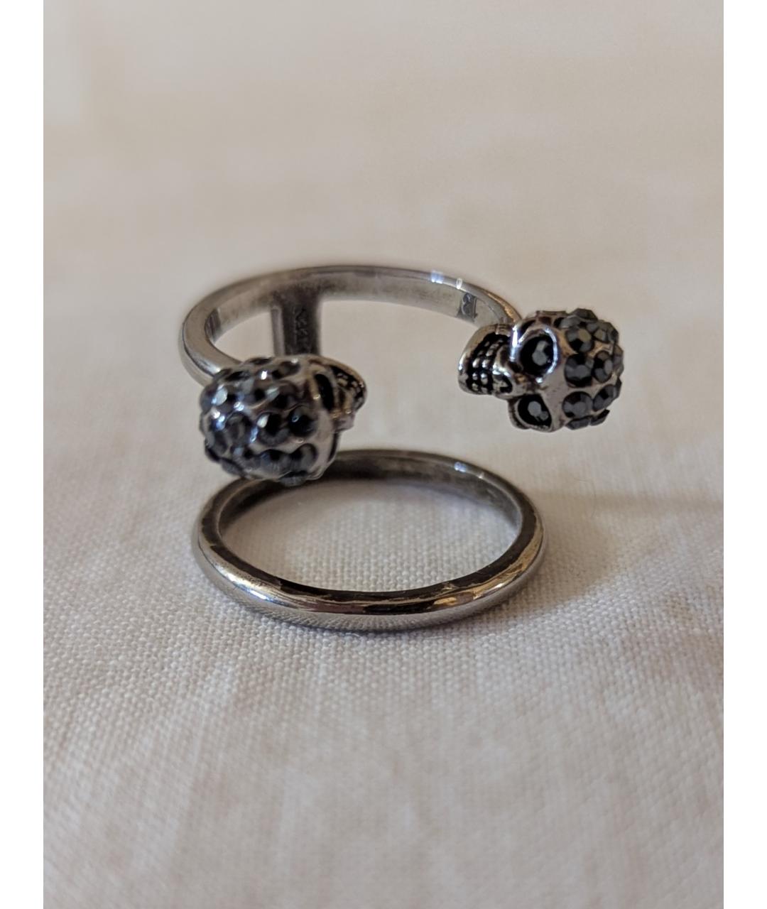 ALEXANDER MCQUEEN Серебряное латунное кольцо, фото 7