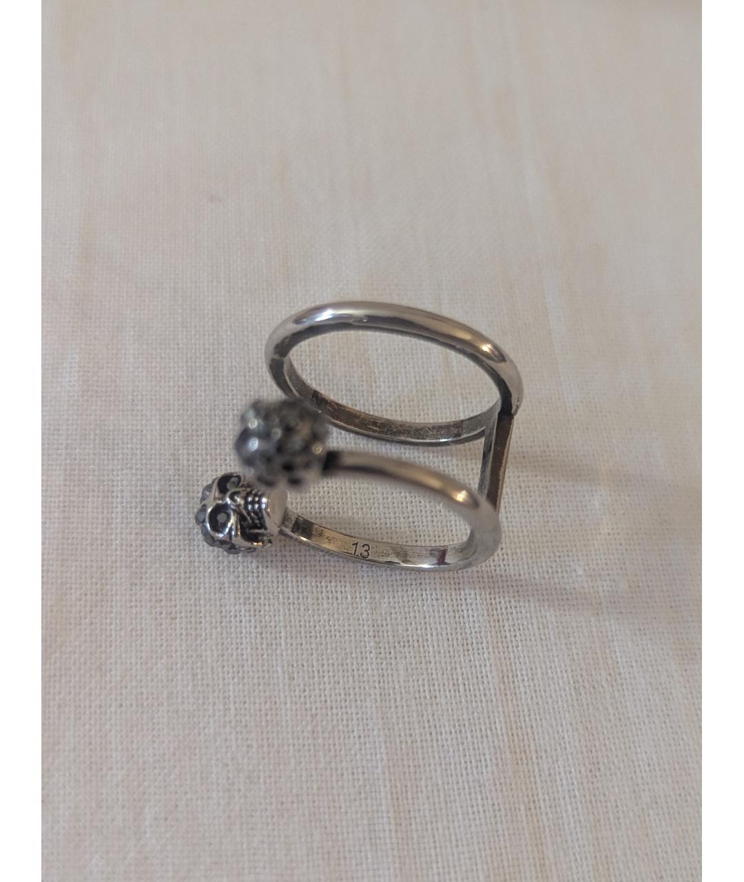 ALEXANDER MCQUEEN Серебряное латунное кольцо, фото 2