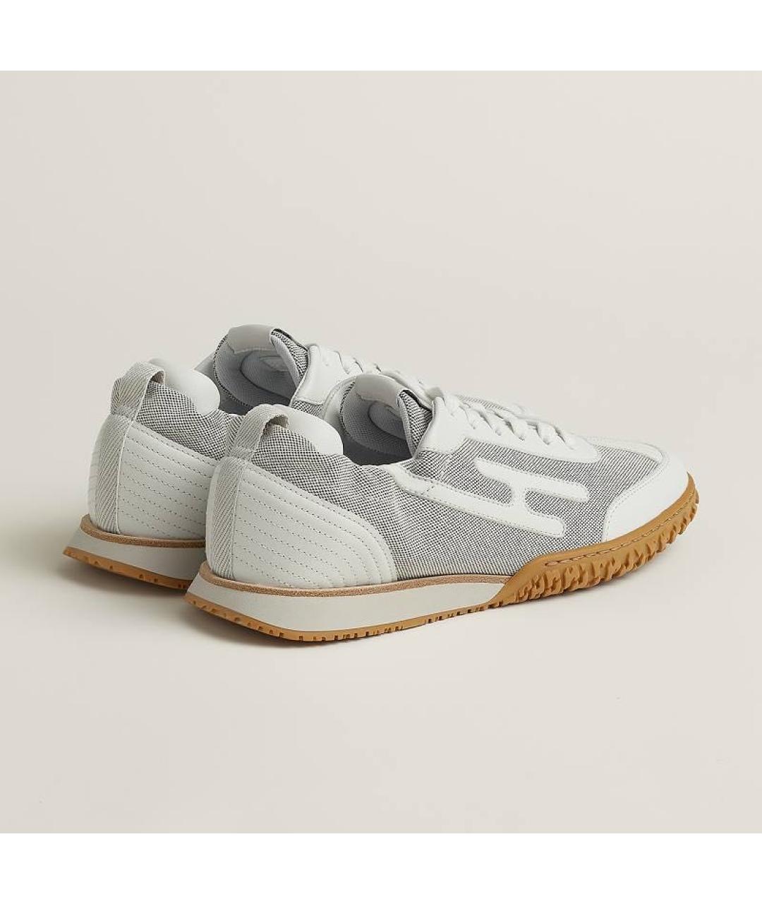 HERMES Серые кроссовки, фото 4