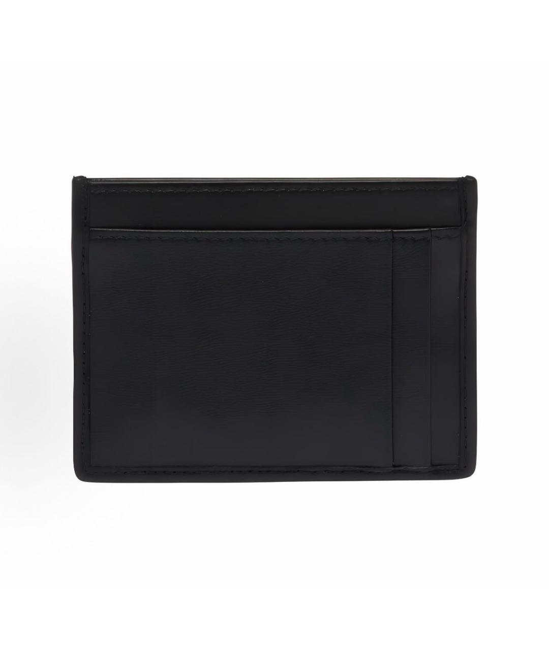 MIU MIU Черный кожаный кардхолдер, фото 2