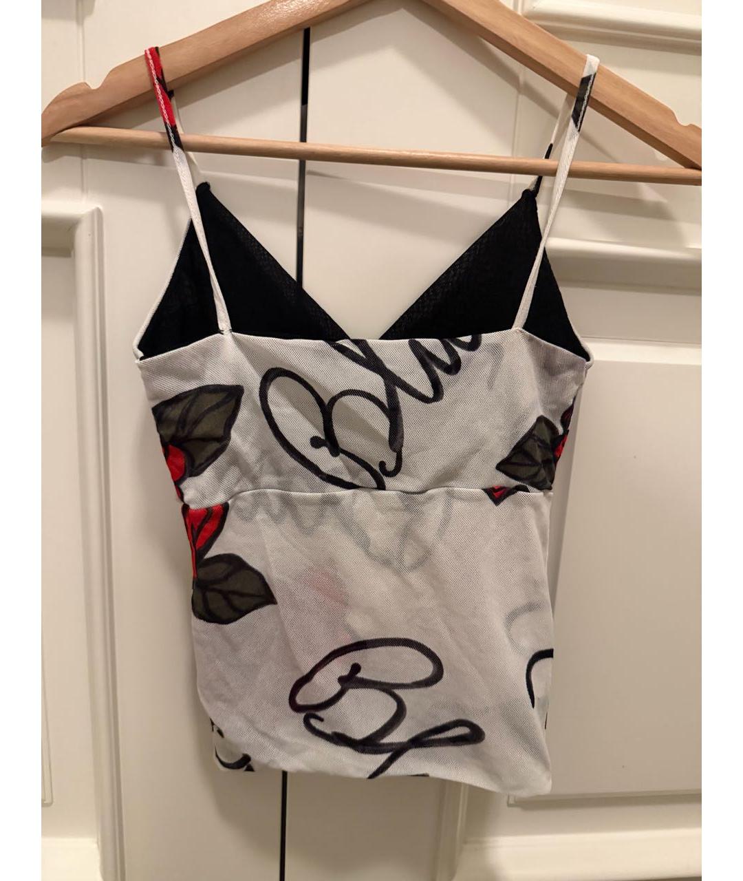 ALEXANDER MCQUEEN Белая майка, фото 2