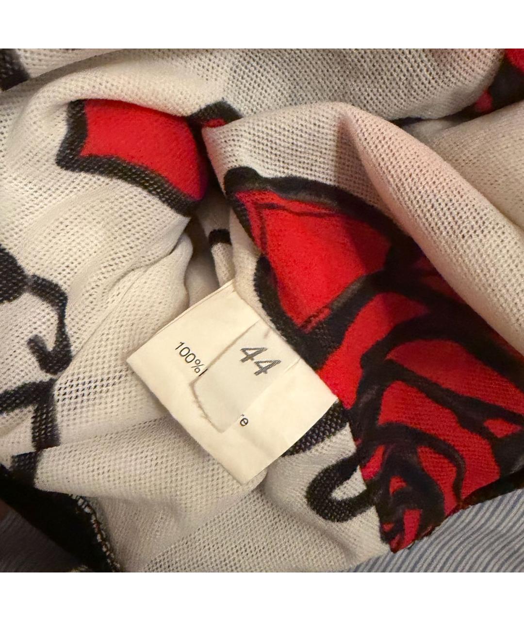 ALEXANDER MCQUEEN Белая майка, фото 3