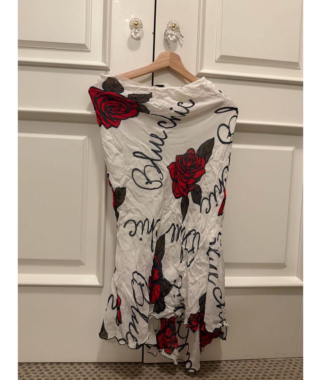 ALEXANDER MCQUEEN Белая юбка макси, фото 4