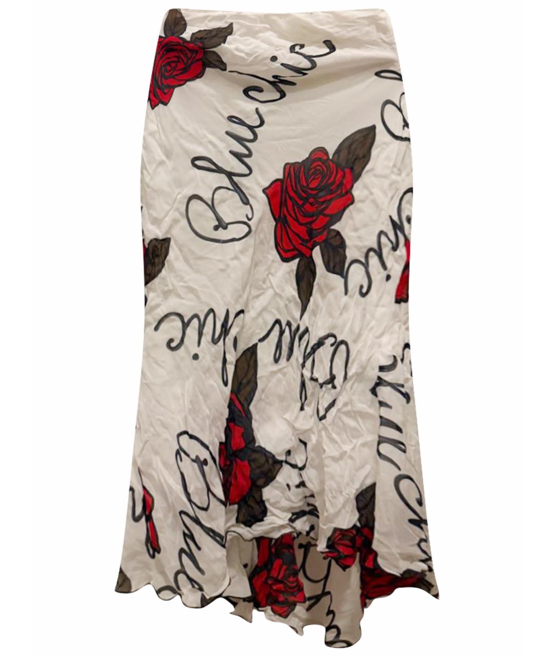 ALEXANDER MCQUEEN Белая юбка макси, фото 1