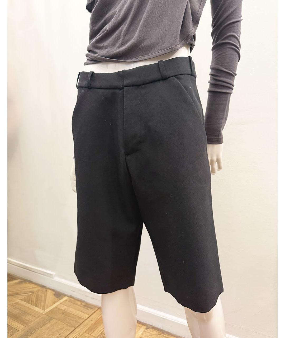 COPERNI Черные хлопковые шорты, фото 2