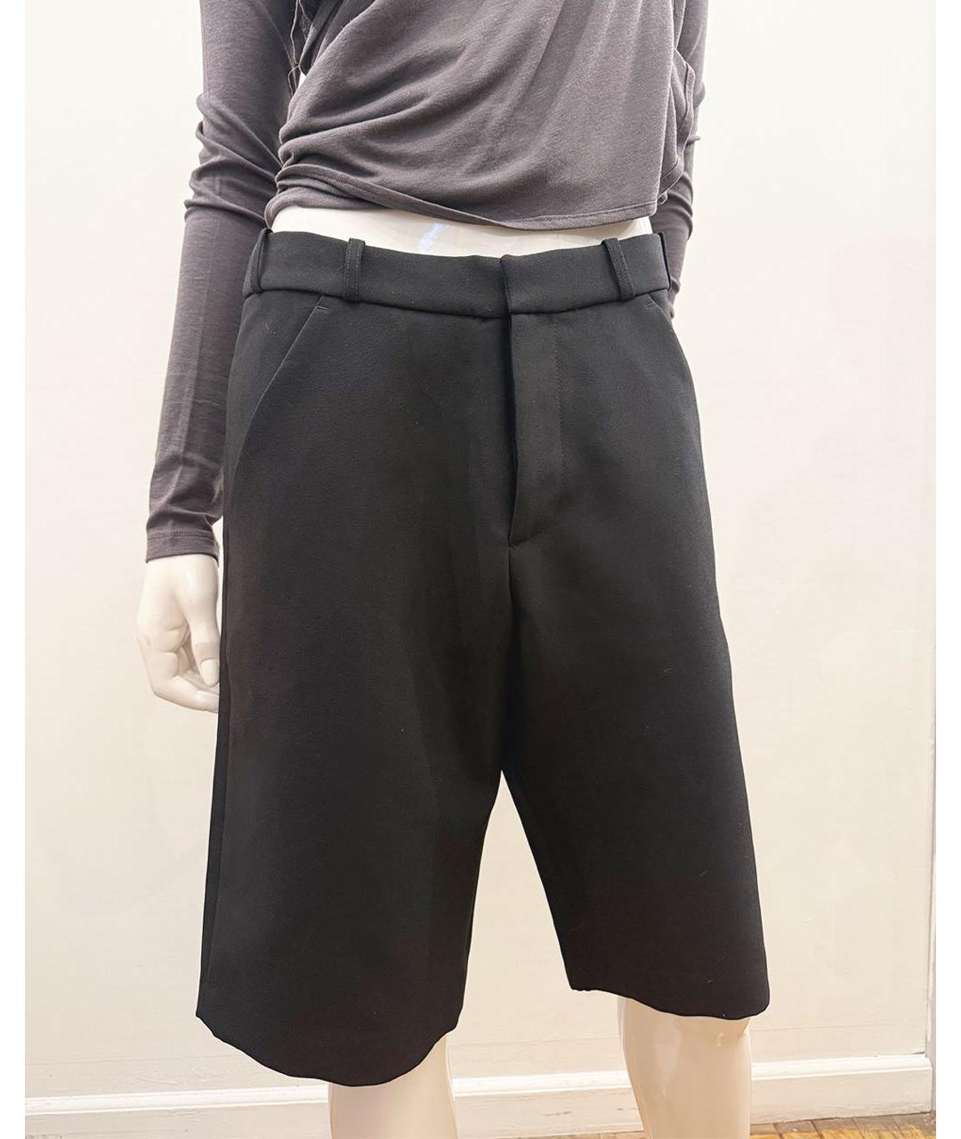 COPERNI Черные хлопковые шорты, фото 3