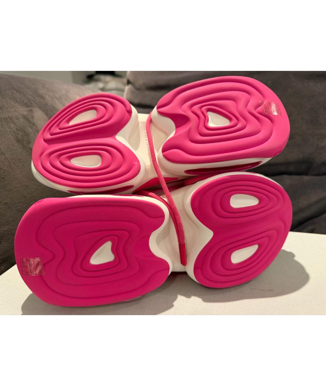 BALMAIN Белые текстильные кроссовки, фото 4