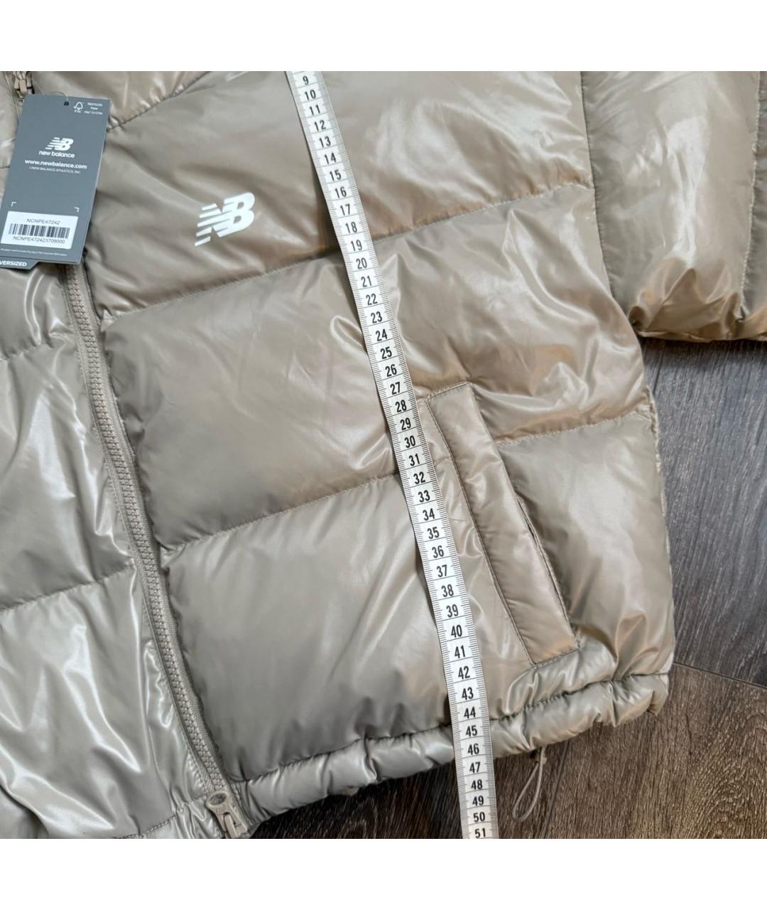NEW BALANCE Бежевая куртка, фото 6