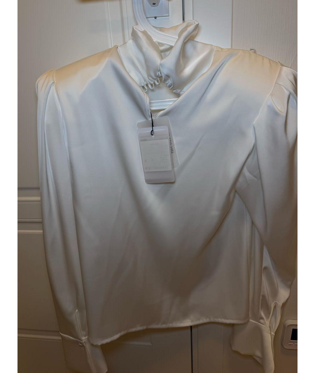 AUTENTIMENTS Белая атласная блузы, фото 2