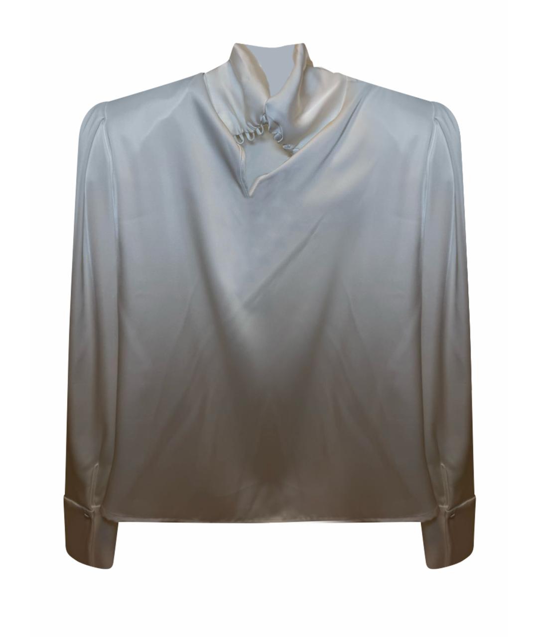 AUTENTIMENTS Белая атласная блузы, фото 1