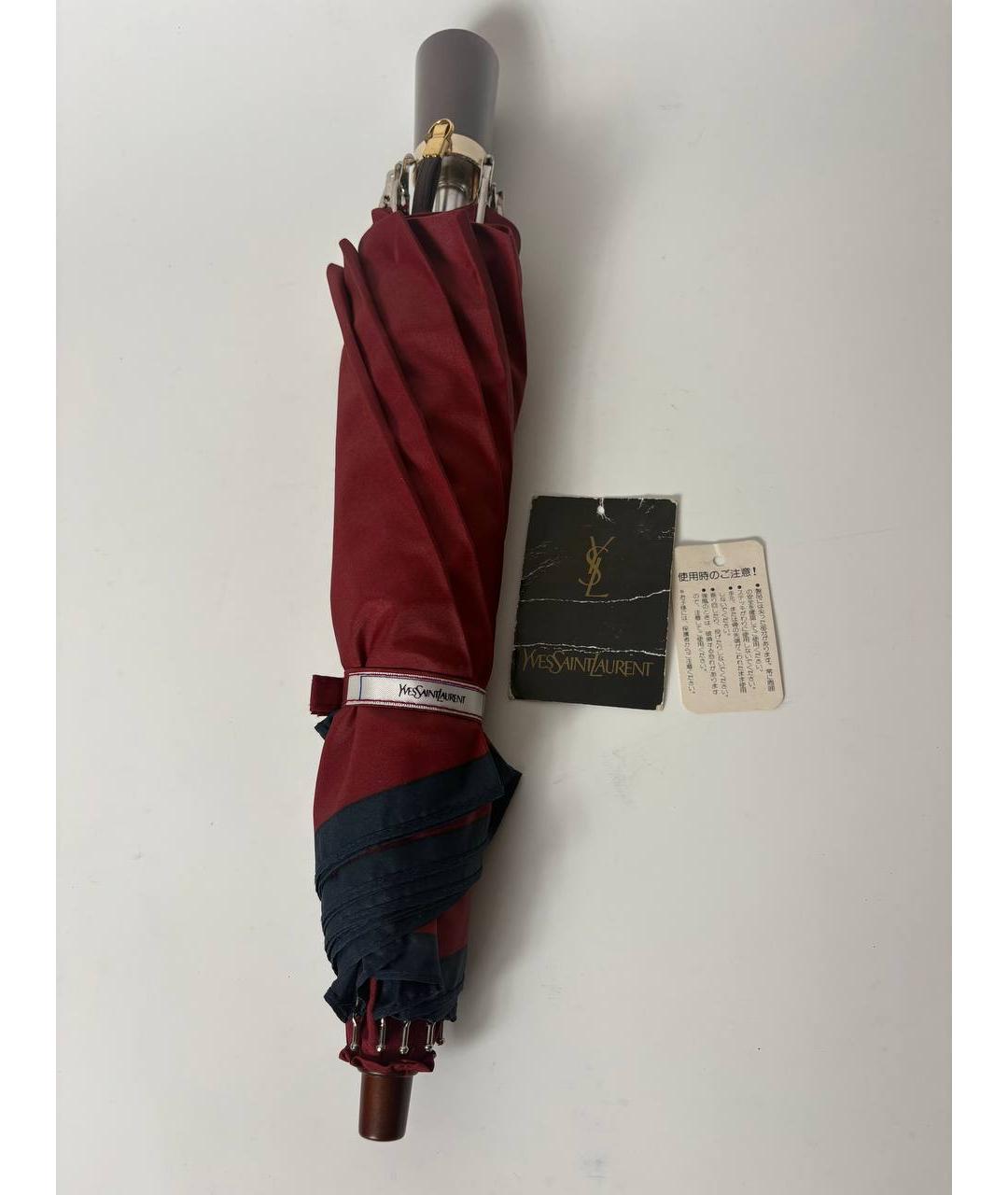 YVES SAINT LAURENT BEAUTY Бордовый зонт, фото 7