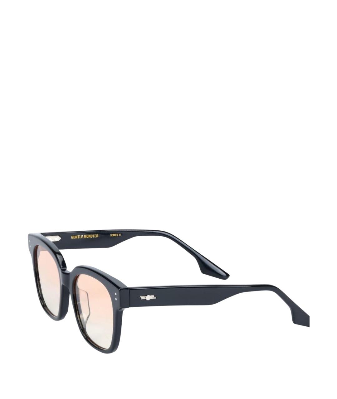 GENTLE MONSTER Черные пластиковые солнцезащитные очки, фото 1