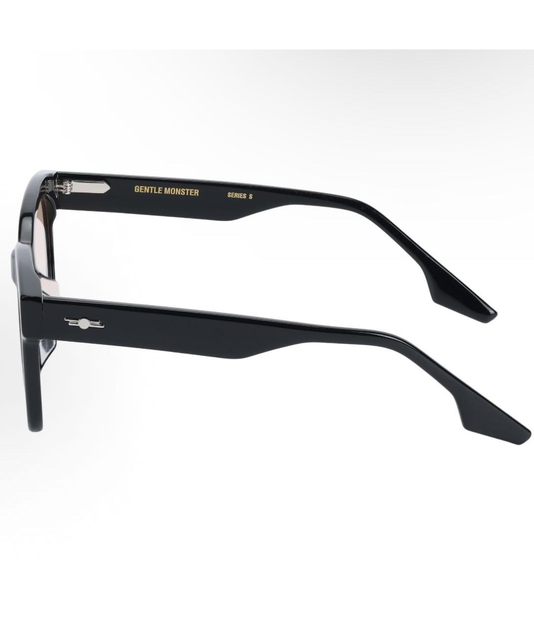 GENTLE MONSTER Черные пластиковые солнцезащитные очки, фото 3