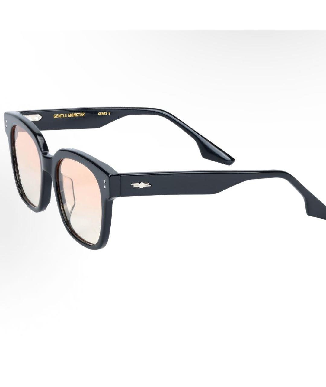 GENTLE MONSTER Черные пластиковые солнцезащитные очки, фото 5